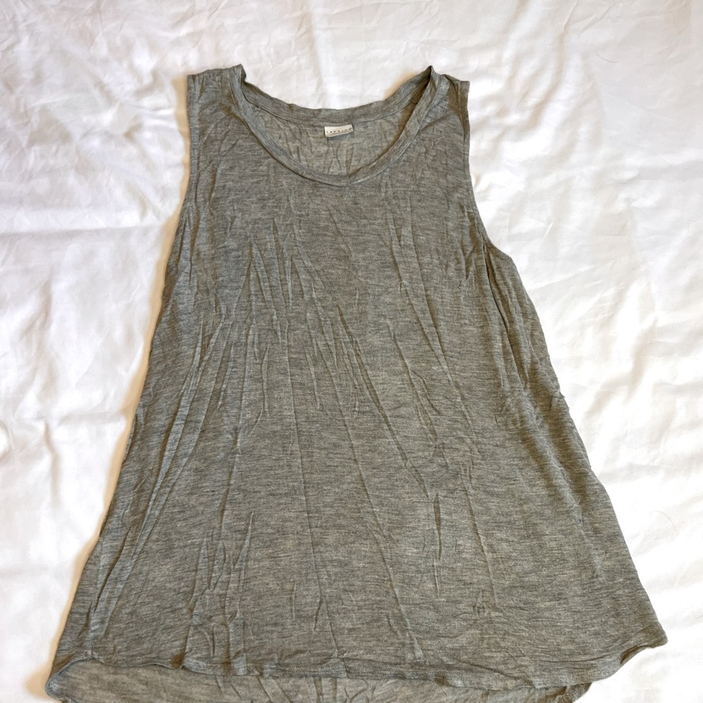 Gray Tresics brand loose tank women’s size large